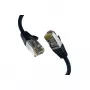 EFB-Elektronik CAT8.1 čierny 1m RJ45 patch kábel S/FTP PIMF LSZH 2000MHz 40GB sieťový kábel Výrobca: EFB Elektronik (EC020200301)