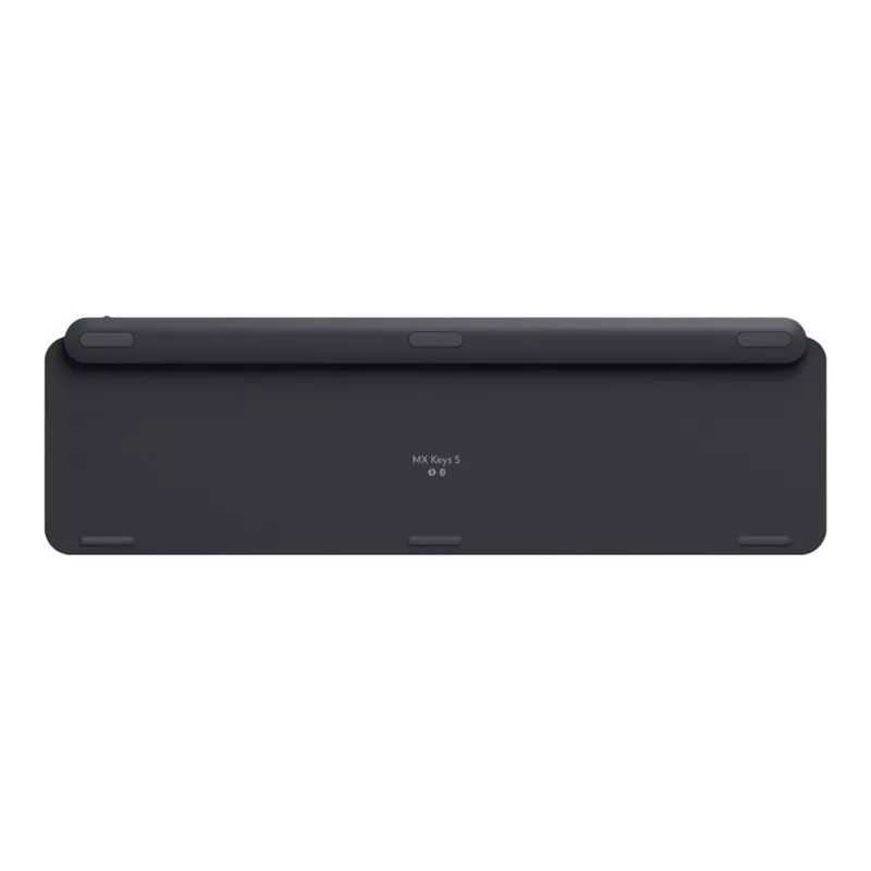 Logitech MX Keys S 920-011589 bezdrôtová klávesnica v plnej veľkosti, Bluetooth LE / Logi Bolt, podsvietená, nabíjateľná cez USB-C, QWERTY US International, s opierkou dlaní, grafitová