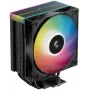 Ventilátor DeepCool AG400 BK ARGB V2 120 mm čierny — 120 mm ventilátor chladiča CPU s hydraulickým ložiskom, podpora viacerých socketov
