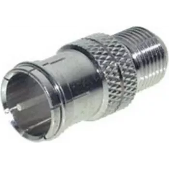 Koaxiálny adaptér ShiverPeaks 85320-EC F-Quick konektor samec na F konektor samica, maximálna konektivita