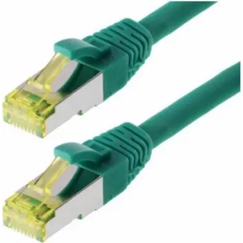 Sieťový kábel Helos Cat 6a S/FTP 1,5 m zelený