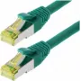 Sieťový kábel Helos Cat 6a S/FTP 1,5 m zelený
