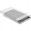 HDD/SSD puzdro DeLOCK 42623 transparentné 2,5/3,5 palca