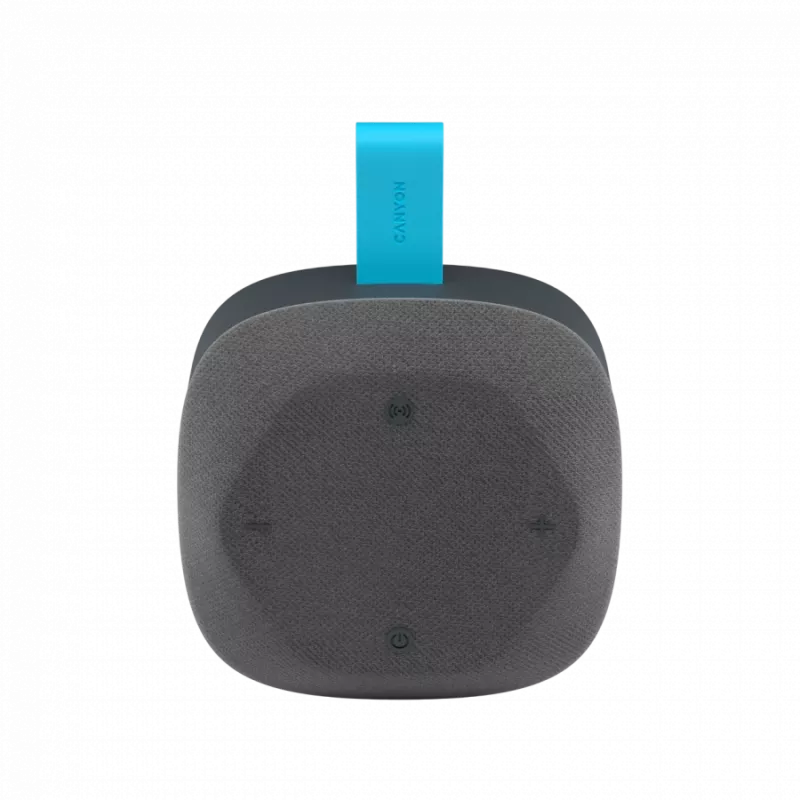 Canyon Hexagon 10 - Bluetooth 5.3 reproduktor - USB-C - čítačka kariet - IPX5 - modro-sivý