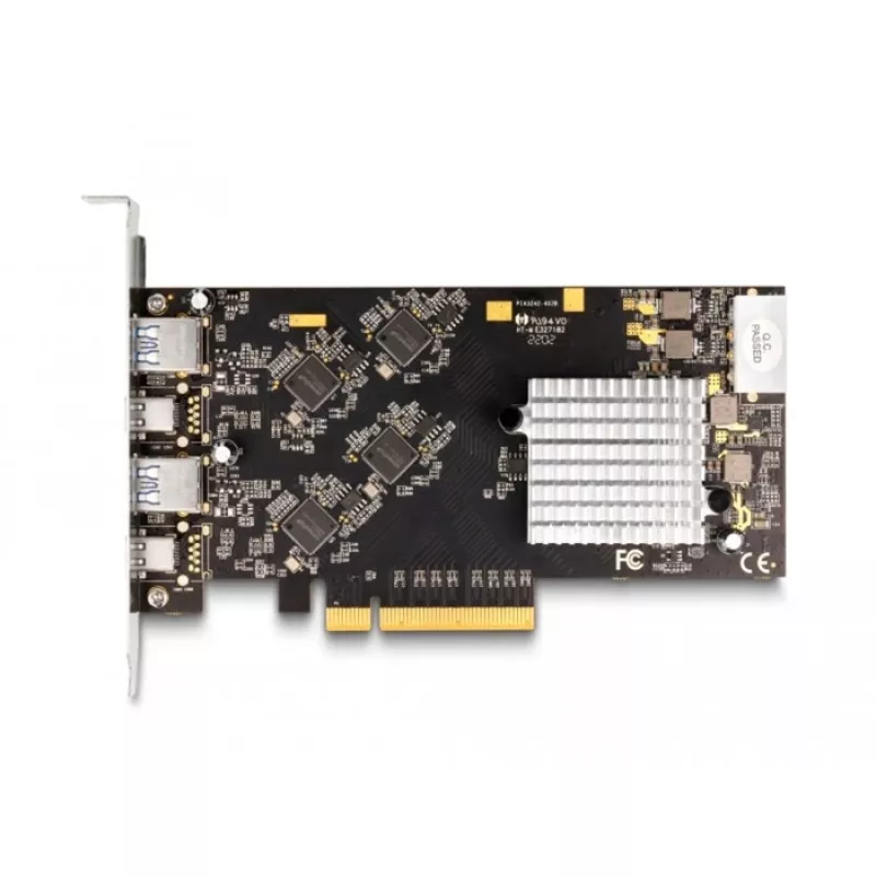 DeLOCK 90097 interný USB 3.2 Gen 2 Type-C PCIe adaptér 20 Gbit/s