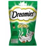 Mačacie maškrty Dreamies s mačacou mätou 60 g – chrumkavé mäsové maškrty do úst, 22 % proteín, 22 % tuk, 2 % hrubá vláknina