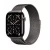 Apple Watch Series 11 GPS + Cellular 46mm puzdro Slate Titanium s Milanese Loop Slate M/L