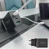 Nástenná nabíjačka Tellur TLL151451 65W, 3-port (2x USB-C, 1x USB-A)
