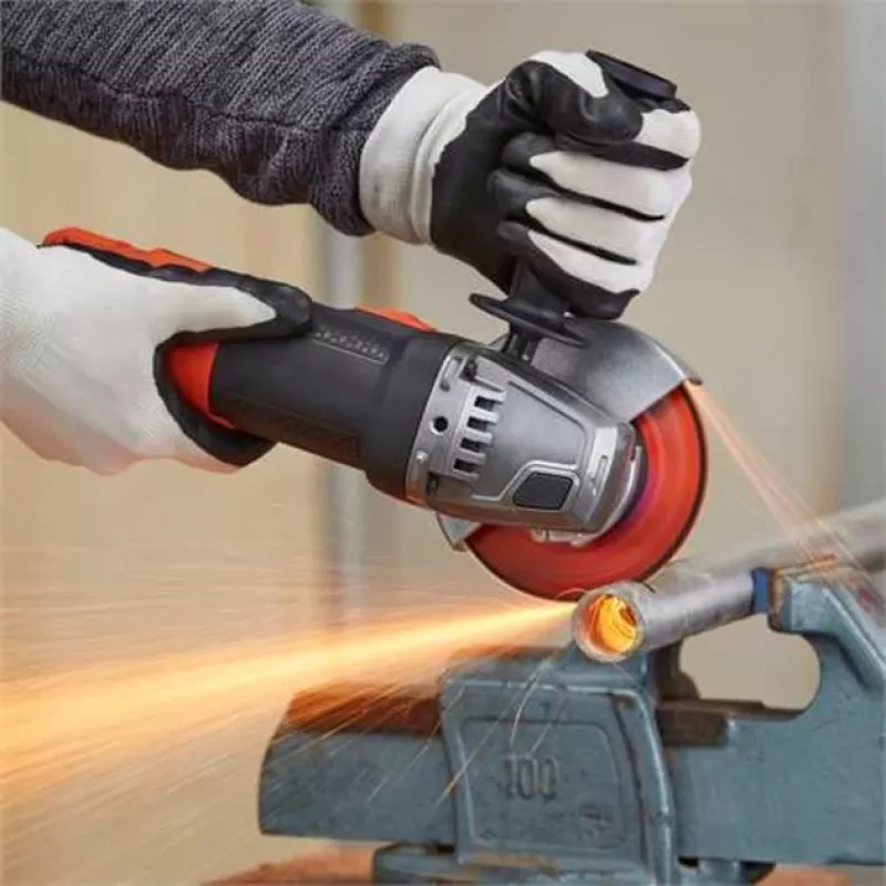 Uhlová brúska Black & Decker BEG220, 900 W, 125 mm kotúč, 12.000 ot/min, M14 vreteno, 2 m kábel