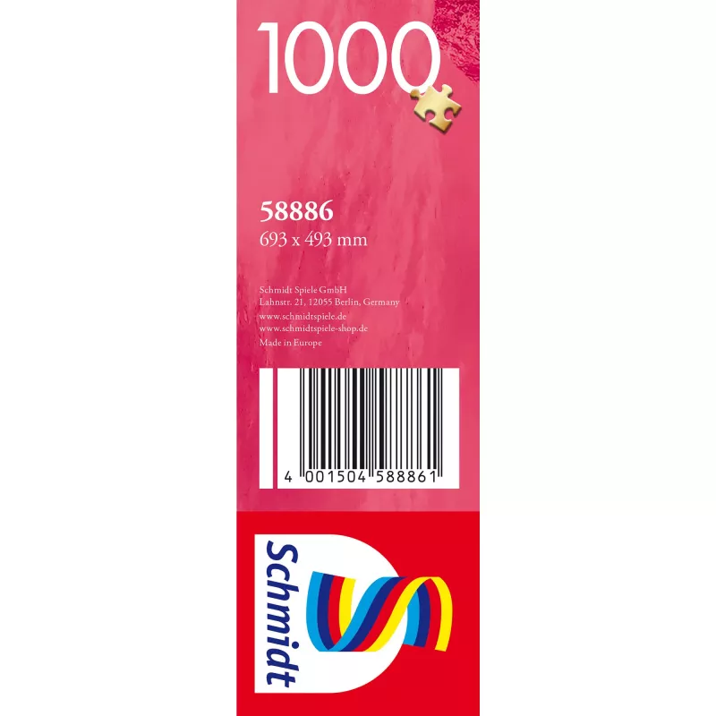 Puzzle Schmidt Spiele 58886 — 1000 dielikov, krajina, od 12 rokov