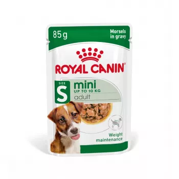 Mokré krmivo pre psy Royal Canin Mini Adult vrecko 85 g, hydina, pre malé plemená 5–10 kg, balenie 12 × 85 g