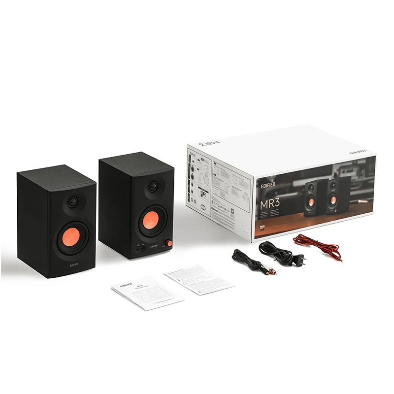 Edifier | Aktívne štúdiové monitory | MR3 | 18W x 2 W | Bluetooth | čierna | ≥ 85 dB | Bezdrôtové pripojenie