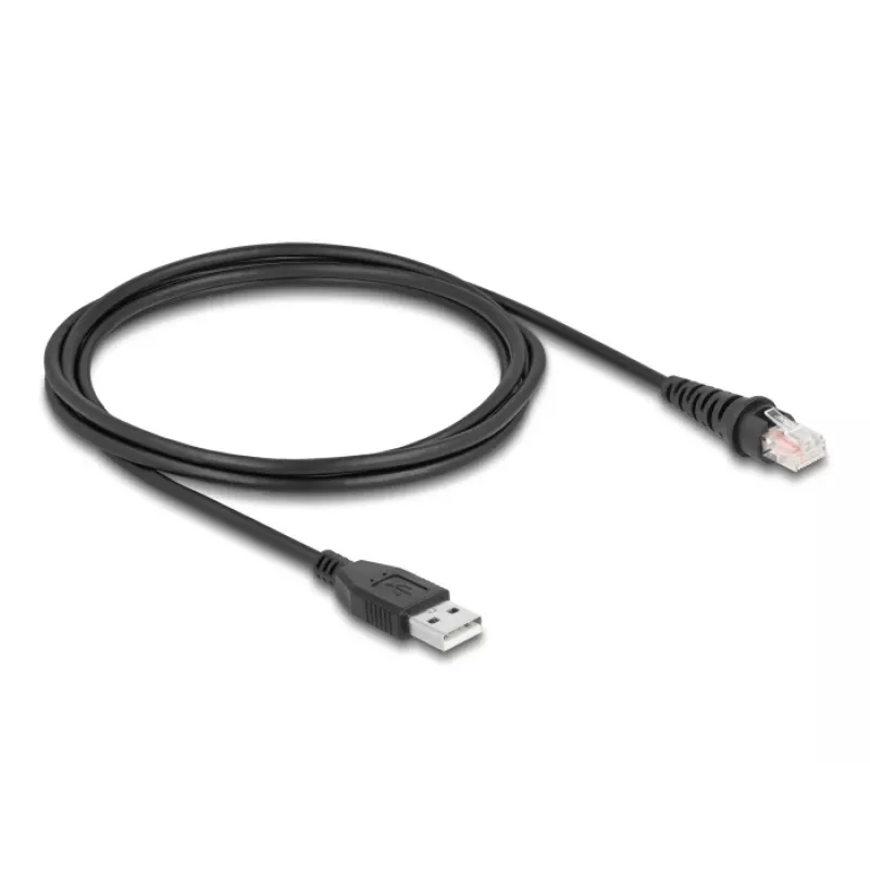 DeLOCK RJ50 na USB 2.0 Type-A kábel pre skener čiarových kódov 2 m
