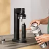 Fľaša na karbonizáciu BRITA 650 ml, nehrdzavejúca oceľ, čierna, vhodná do umývačky