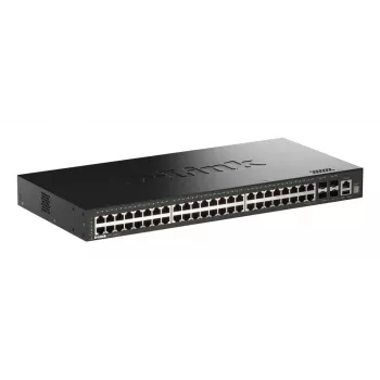 D-Link 52-portový Gigabit Stackable Smart Managed switch so 4 x 10G SFP+ portami