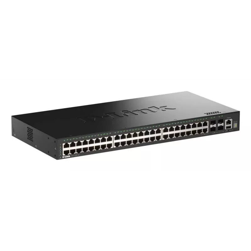 D-Link 52-portový Gigabit Stackable Smart Managed switch so 4 x 10G SFP+ portami