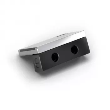 Konektor vodného chladenia Alphacool Eisblock Aurora 180° (model 13763) — RGB kompatibilný, 180° uhlový konektor