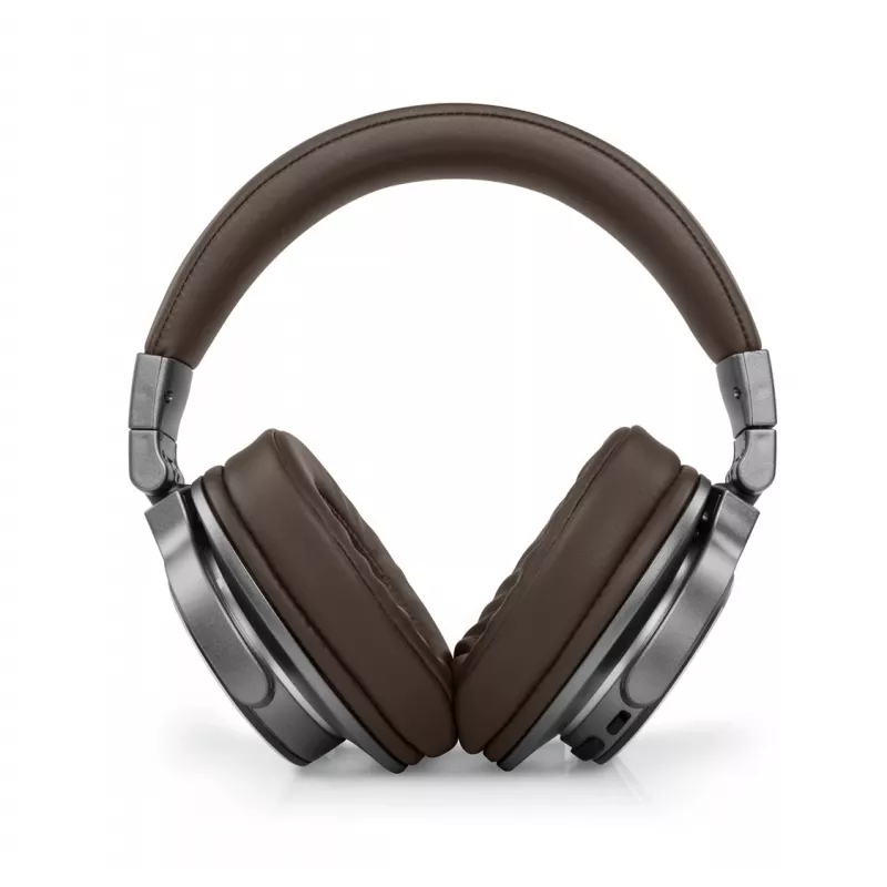Muse M-278 BT Headset Bezdrôtové slúchadlá s mostíkom Micro-USB Bluetooth hnedá, strieborná
