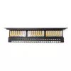 Digitus Professional DN-91624U 19-palcový patch panel, 24x RJ45, Cat 6, netienený, LSA, 1U, čierny