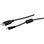USB A na Mini USB 2.0 8-pin kábel ShiverPeaks 1,5 m – dáta a nabíjanie