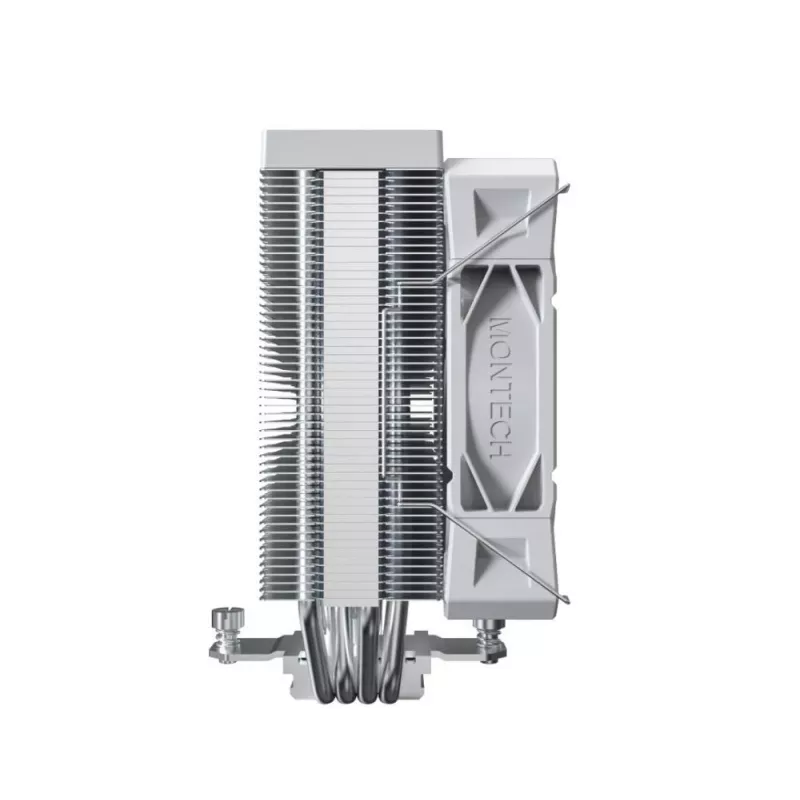 Montech NX400 vzduchový chladič CPU, viac soketov, 120 mm, biely
