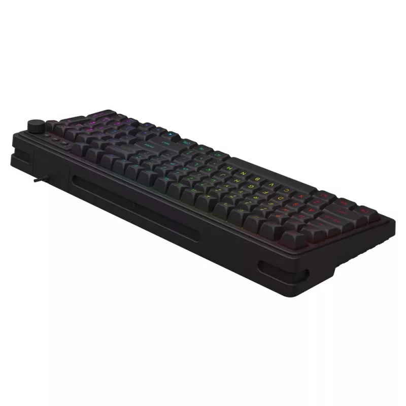 Savio Galaxis herná klávesnica USB QWERTY US anglická čierna
