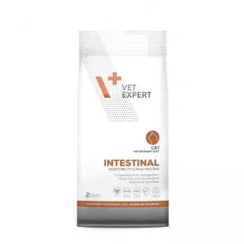 VetExpert Veterinary Diet Intestinal Cat suché krmivo pre mačky, 2 kg