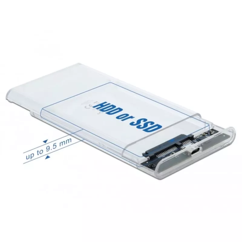 Puzdro na HDD/SSD DeLOCK 42617