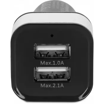 Auto nabíjačka TECHNISAT CARCHARGER DUAL USB CE – duálne USB porty pre napájanie vo vozidle