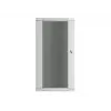 Lanberg WF01-6427-10S rack rozvádzač 27U nástenný rack biely