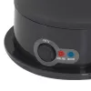 Elektrická rýchlovarná kanvica Adler AD 1377G, objem 0,6 L, 600 W, sivá, plast/silikón/nerez