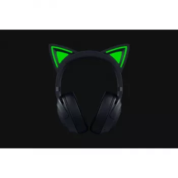 Headset Razer Kraken Kitty V2 BT — bezdrôtový Bluetooth, okolo uší, cez hlavu, 20–20000 Hz, 325 g, čierna