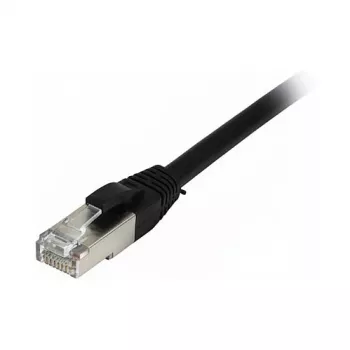 Synergy21 patch kábel RJ45, CAT8.1 2000 MHz, 0,5 m, čierny, S-STP (S/FTP), TPE/LSZH (SuperFlex), AWG26,