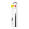 Baseus Yiven audio kábel USB-C na minikonektor 3,5 mm, 1,2 m (čierny)