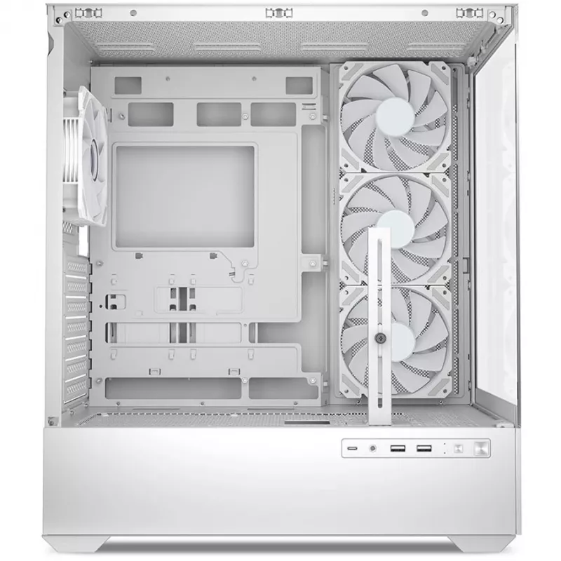 PC skriňa Sharkoon AK6 RGB, ATX, biela