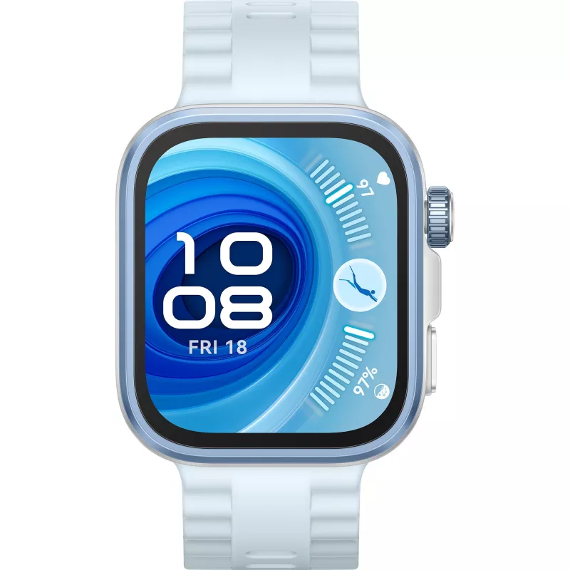 Huawei Seiya-B29F Watch Fit 4 Pro hliníkové smart hodinky 46mm modrý fluorelastomer