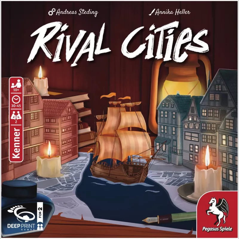 Deep Pint Games Rival Cities, spoločenská hra