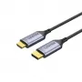 UNITEK KÁBEL DISPLAYPORT 1.4 NA HDMI 2.1, 8K, 1,8 M