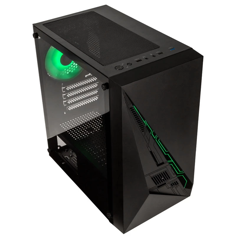 Počítačová skriňa Kolink Inspire K2 Plus ARGB Micro-ATX čierna