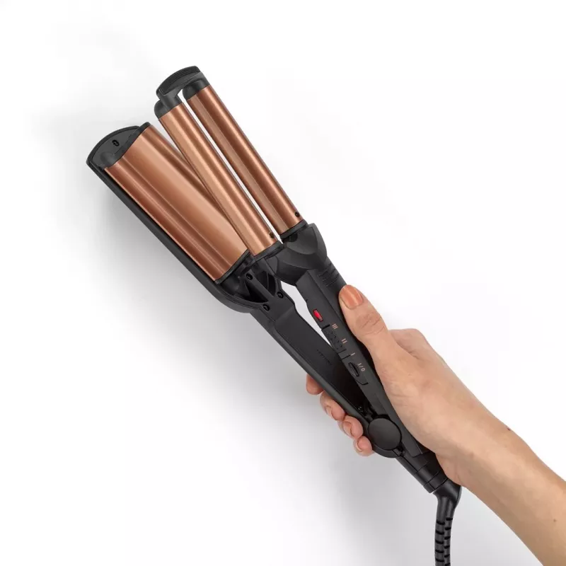 BaByliss Deep Waves kulma Warm Black, oranžová 98,4 (2,5 m)