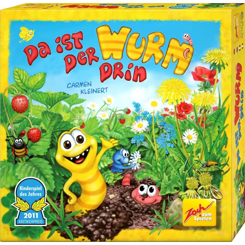 Da ist der Wurm drin, spoločenská hra detská hra roka 2011