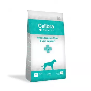 CALIBRA VD Dog Hypoalergénna podpora kože a srsti – suché krmivo pre psov – 2 kg