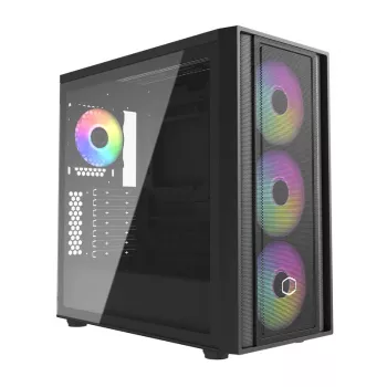 PC skriňa Cooler Master MasterBox 600 Desktop čierna