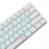 Káblová mechanická klávesnica White Shark Shinobi-2 (GK-004211) — US-layout, Red spínače, biela