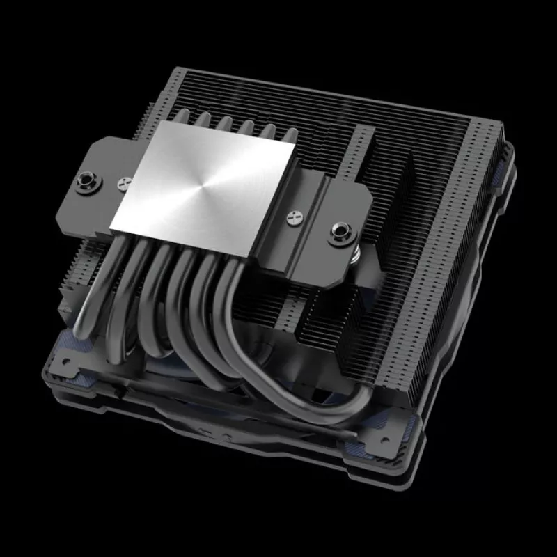 Akasa ALUCIA H6LS M2 chladič CPU - 120 mm čierny modrý (AK-CC4030HP01)