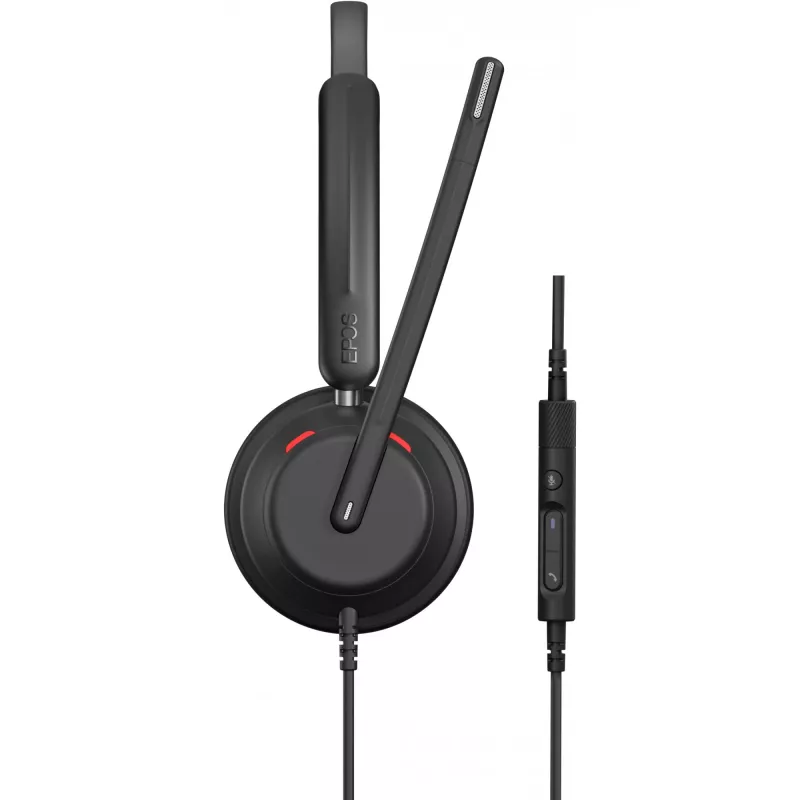 EPOS IMPACT 760T - headset - on-ear - káblový - USB-C - čierny - certifikovaný pre Microsoft Teams (1001214)