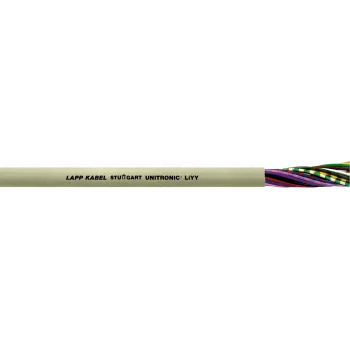 0028402 dátový kábel UNITRONIC LiYY 2 x 0,34 mm² sivý 100 m – kábel – 50 m (0028402)