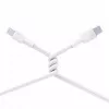 AUKEY CB-NAC1 biely nylonový kábel USB-C na USB-A