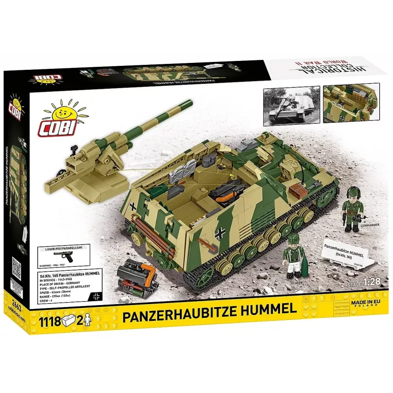 Stavebnica Cobi Panzerhaubitze Hummel 1118 dielov modelová stavebnica