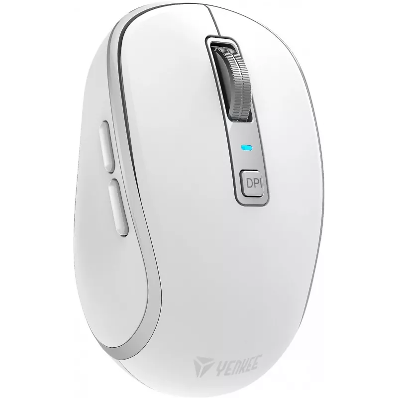 DUAL WiFi+Bluetooth bezdrôtová myš, nabíjateľná batéria, 5 tlačidiel